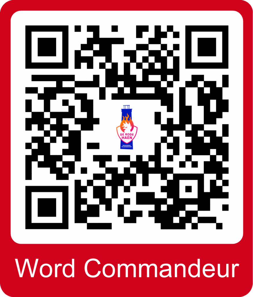 KLIK of SCAN om je aan te melden